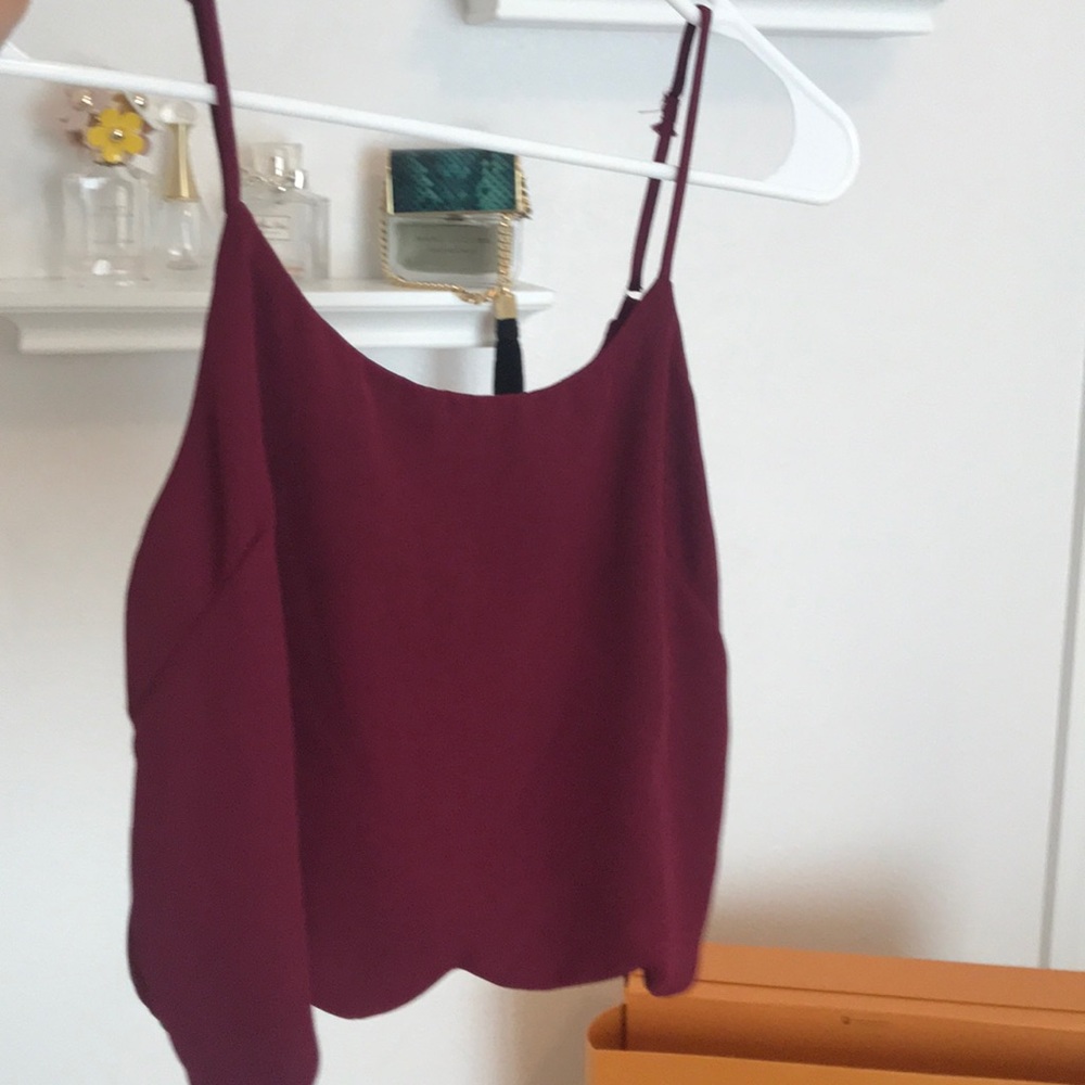 LA hearts crop top